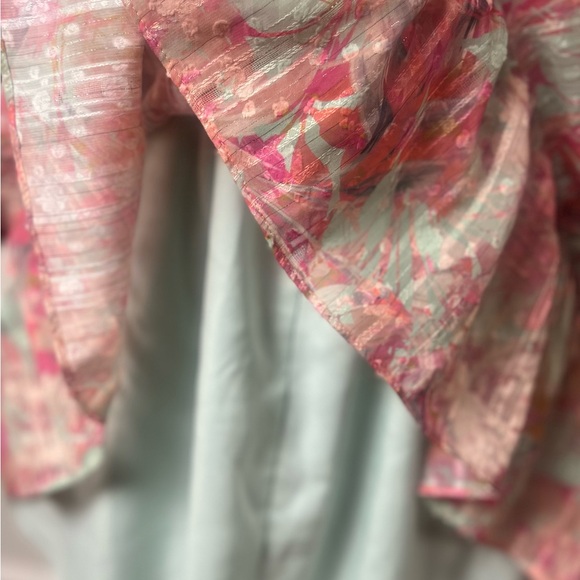 Alex Marie Pink Long Sleeve V-Neck Sundress - Picture 9 of 12